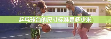 乒乓球台的尺寸标准是多少米
