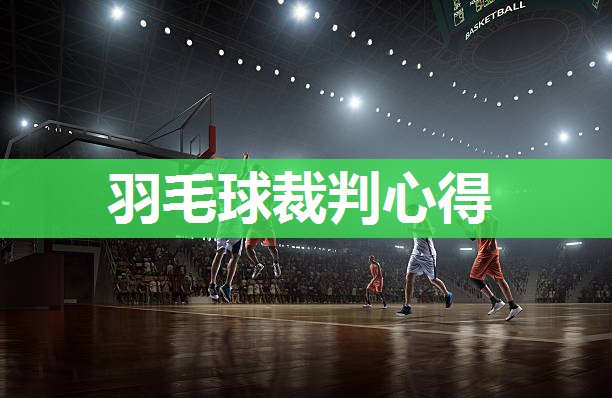 羽毛球裁判心得
