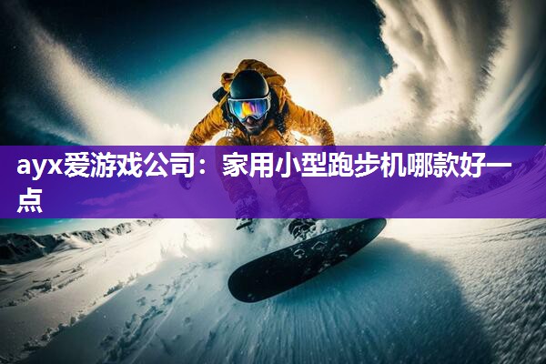 家用小型跑步机哪款好一点