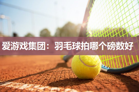 羽毛球拍哪个磅数好