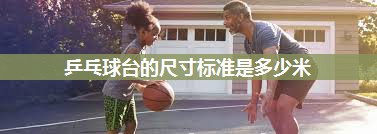 乒乓球台的尺寸标准是多少米