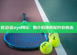 跑步机维修配件价格表