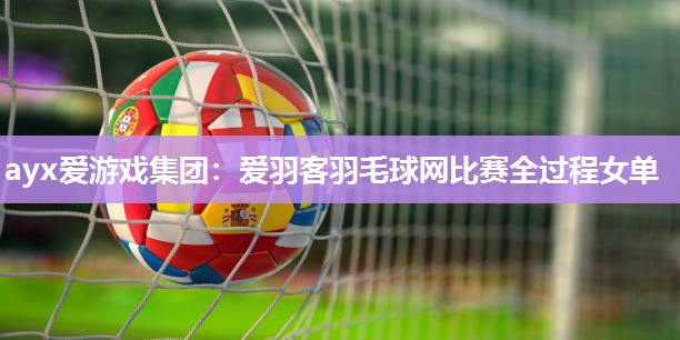 爱羽客羽毛球网比赛全过程女单
